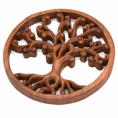 Curly Tree of Life Plaque-Siesta Crafts