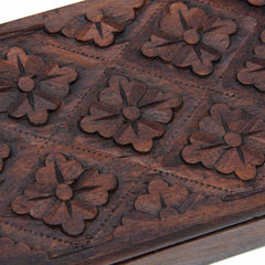 Carved Playing Card Box-Siesta Crafts