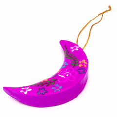 Painted Moon Hanging Decoration-Siesta Crafts