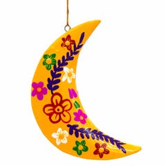 Painted Moon Hanging Decoration-Siesta Crafts