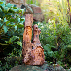 Carved Wizards in Wood-Siesta Crafts