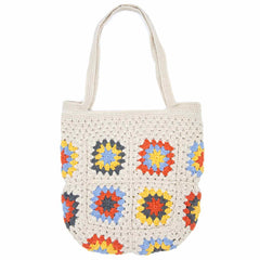 Crochet Granny Square Shopper Bag-Siesta Crafts