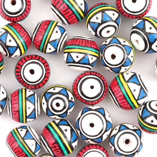 Colour Band Ball Bead-Siesta Crafts