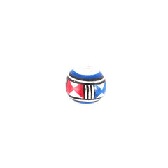 Blue, Red and White Mini Ball Bead-Siesta Crafts