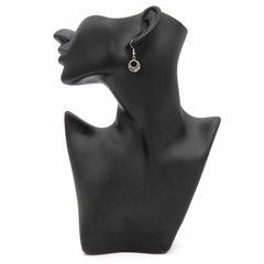 Jefa Mini Fat Hoop Earrings-Siesta Crafts