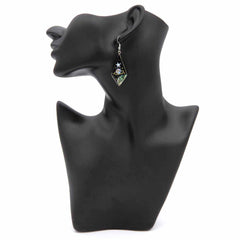 Saturno Diamond Earrings-Siesta Crafts