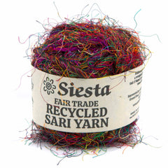 Recycled Sari Material Yarn-Siesta Crafts