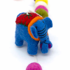 String of Felt Elephants-Siesta Crafts