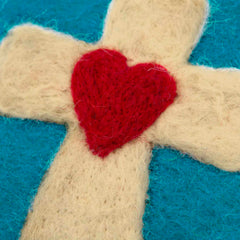 Cross Felt Purse-Siesta Crafts