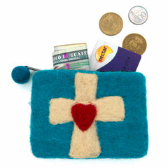 Cross Felt Purse-Siesta Crafts