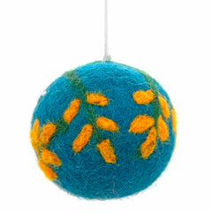 Tree Bauble Felt Hanging Decoration-Siesta Crafts