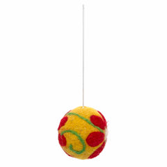 Flower Bauble Felt Christmas Decoration-Siesta Crafts