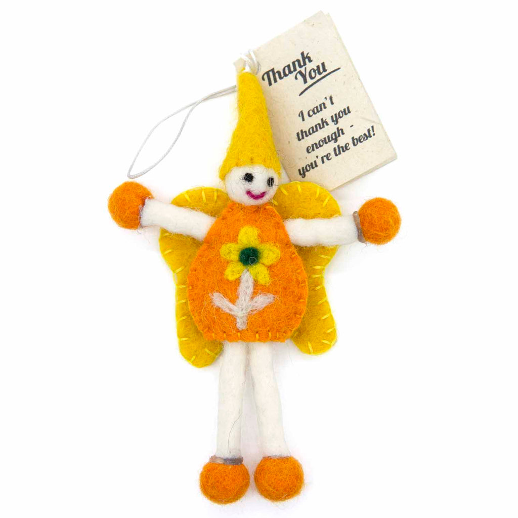 Felt Fairy - Thank You-Siesta Crafts