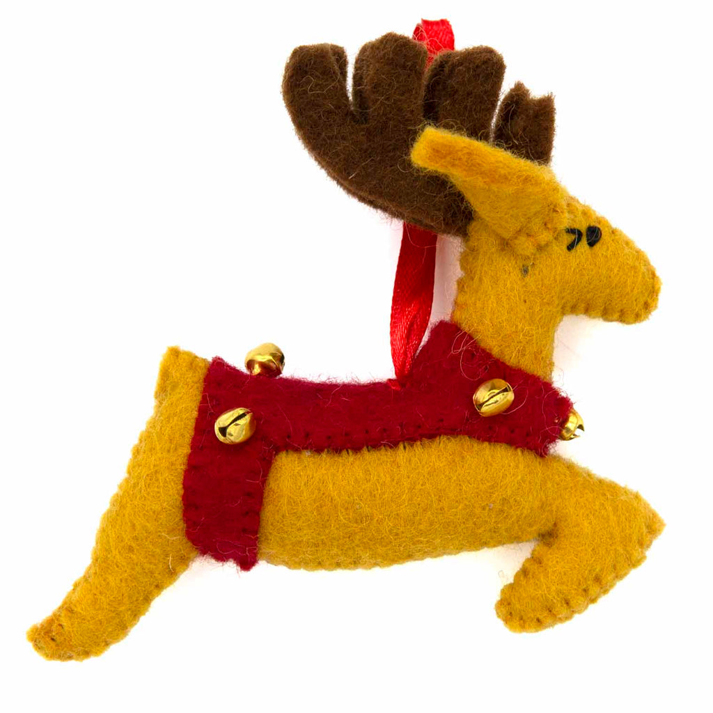Reindeer Christmas Felt Hanging-Siesta Crafts