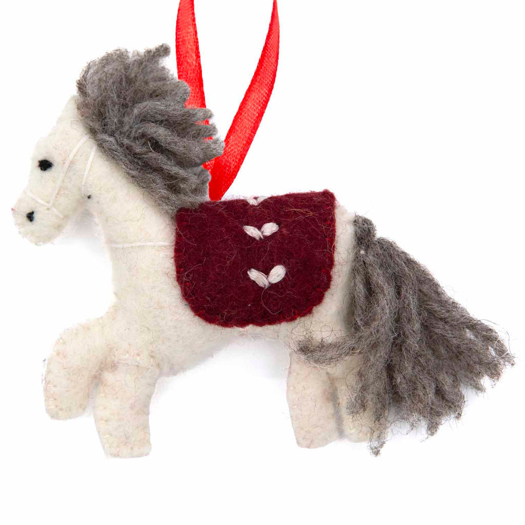 Horse Christmas Felt Hanging-Siesta Crafts
