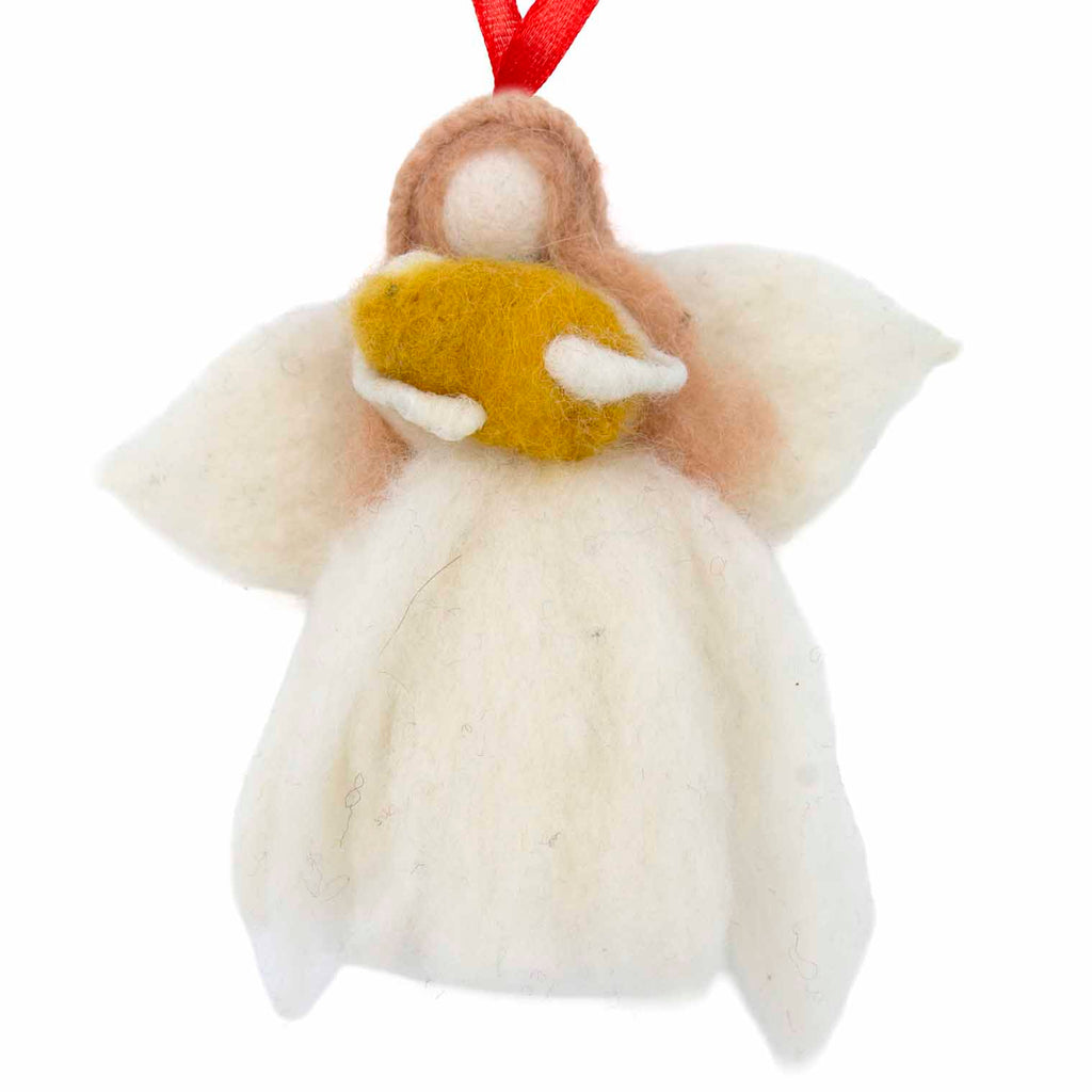 Fuzzy Fairy Godmother Felt Hanging-Siesta Crafts