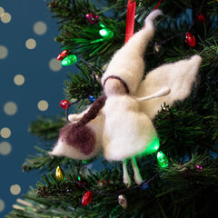 Fuzzy Flossie Fairy Felt Hanging-Siesta Crafts