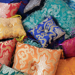 Small Flat Singing Bowl Cushion-Siesta Crafts