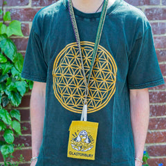 Flower of Life Stonewashed T-Shirt-Siesta Crafts