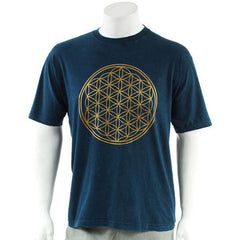 Flower of Life Stonewashed T-Shirt-Siesta Crafts