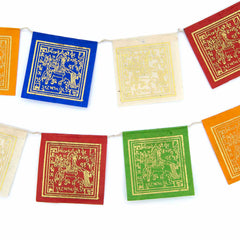 Long Lokta Paper Prayer Flags - Small-Siesta Crafts