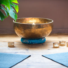 Extra Large Hand Beaten Singing Bowl No.20-Siesta Crafts
