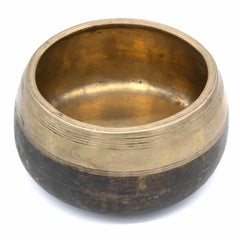 Antique Mani Singing Bowl No.39-Siesta Crafts