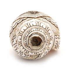 Etched Conch Shell - Avalokiteswora-Siesta Crafts