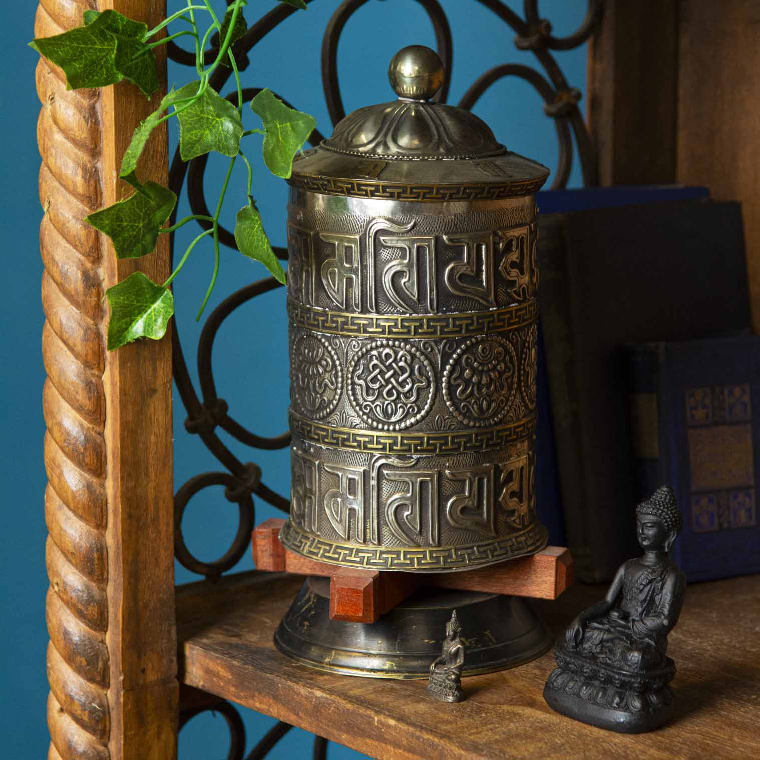 Special Standing Prayer Wheel No.232-Siesta Crafts
