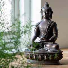Copper Buddha Statue-Siesta Crafts