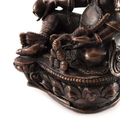 Copper Kuber Statue-Siesta Crafts