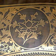 Special Etched Green Tara Singing Bowl-Siesta Crafts