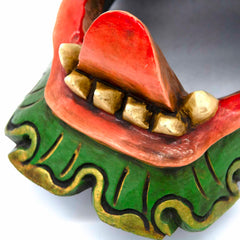 Hand-Carved Nepalese Dragon Mask-Siesta Crafts