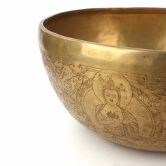 Buddha and Shakti Artisan Singing Bowl No.58-Siesta Crafts