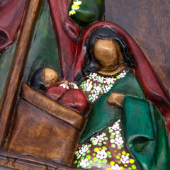 Cedar Wood Carving No.12-Siesta Crafts