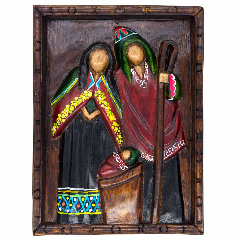 Cedar Wood Carving No.13-Siesta Crafts