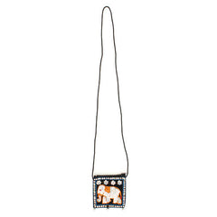 Sequin Elephant Purse-Siesta Crafts