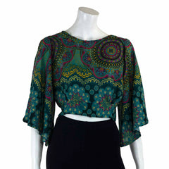 Thai Rose Open Back Top-Siesta Crafts