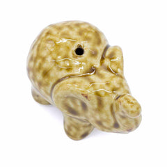 Elephant Ceramic Incense Holder-Siesta Crafts