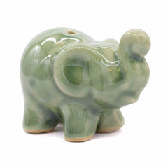 Elephant Ceramic Incense Holder-Siesta Crafts