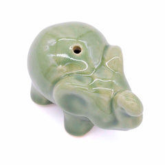 Elephant Ceramic Incense Holder-Siesta Crafts