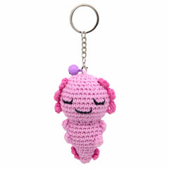 Axolotl Crochet Keyring-Siesta Crafts