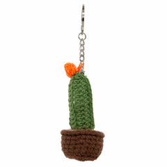 Cactus Crochet Keyring - Large-Siesta Crafts
