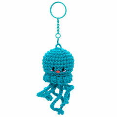 Jellyfish Crochet Keyring-Siesta Crafts