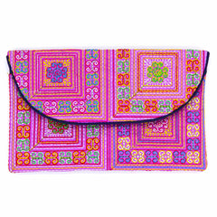 Hill Tribe Material Purse-Siesta Crafts