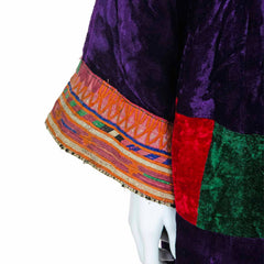 Vintage Afghan Velvet Dress - Aashna (16/18, L/XL)-Siesta Crafts