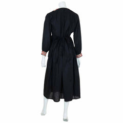 Vintage Afghan Cotton Dress - Fern (18, XL)-Siesta Crafts