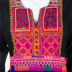 Vintage Afghan Cotton Dress - Alice (12, M)-Siesta Crafts