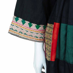 Vintage Afghan Cotton Dress - Larmina (12, M)-Siesta Crafts