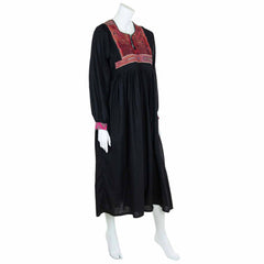 Vintage Afghan Cotton Dress - Aurora (12, M)-Siesta Crafts
